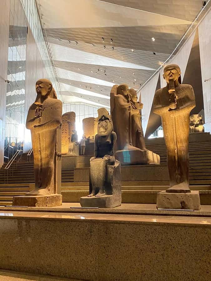 Grand Egyptian Museum Private Guided Tour(GEM) - Climbing the Grand Staircase: royal statuary you can actually follow