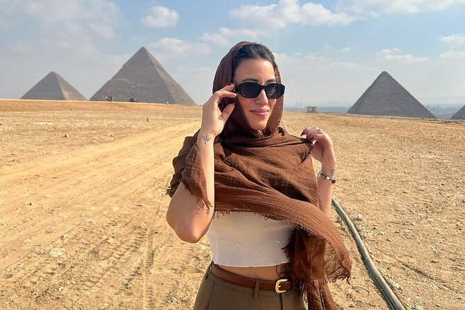 Guided Tour to Giza Pyramids ,Sphinx, Camel & inside the pyramids - Hotel pickup to the Giza plateau, with a plan that respects your time