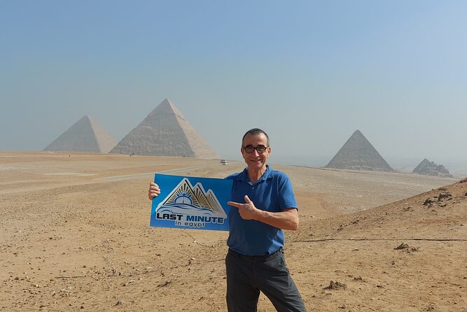 Guided tour to Pyramids of Giza, Sakkara & Memphis: Private Tour with Lunch - Giza Plateau start: Cheops, Chephren, Mykerinus, Sphinx, Valley Temple