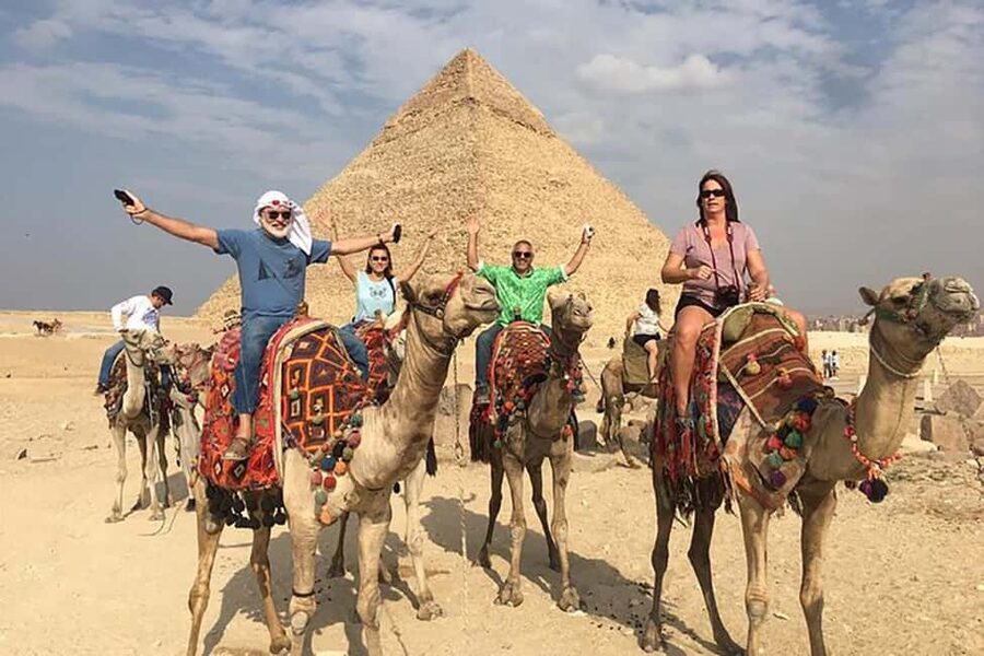 Half-Day Private Pyramids Tour with Free Camel Ride - Languages and Private Group Comfort