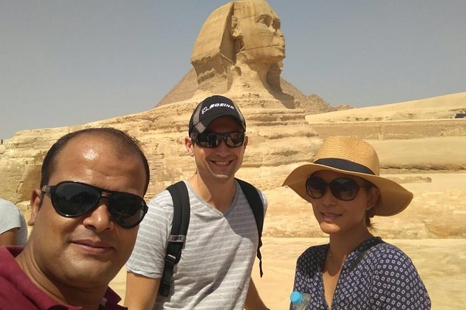 Half Day Tour To Giza Pyramids & Sphinx From Cairo Airport - Private guide energy: safety, patience, and photo help
