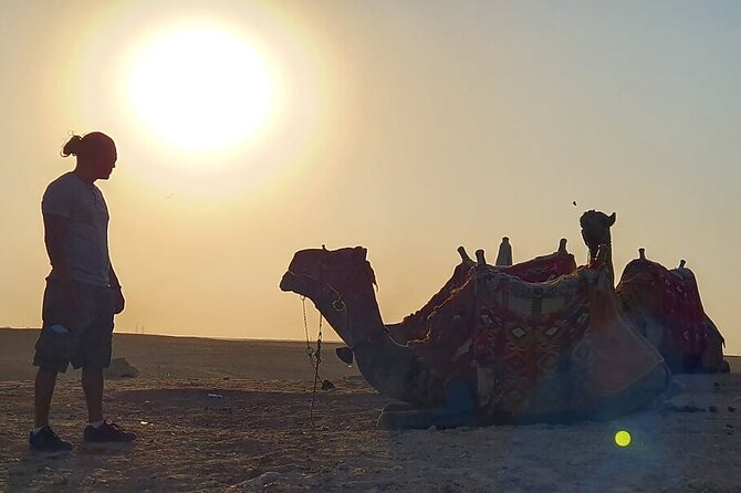 Half-day Trip to Pyramids and the Sphinx with Camel ride - Pyramids of Cheops, Chephren, and Mykerinus, plus the inside chance