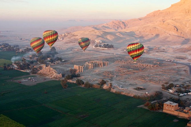Hot Air Balloon Ride in Luxor Egypt with Transfers Included - Sunrise Ballooning Over Luxor, West and East Bank