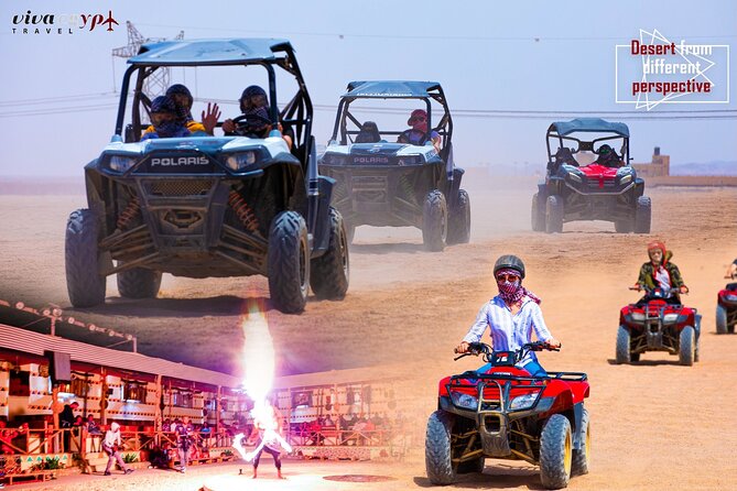 Hurghada Adrenaline Safari: ATV, Buggy, Camel, Dinner & Show - Dinner and Show: Where the Evening Turns Into a Story