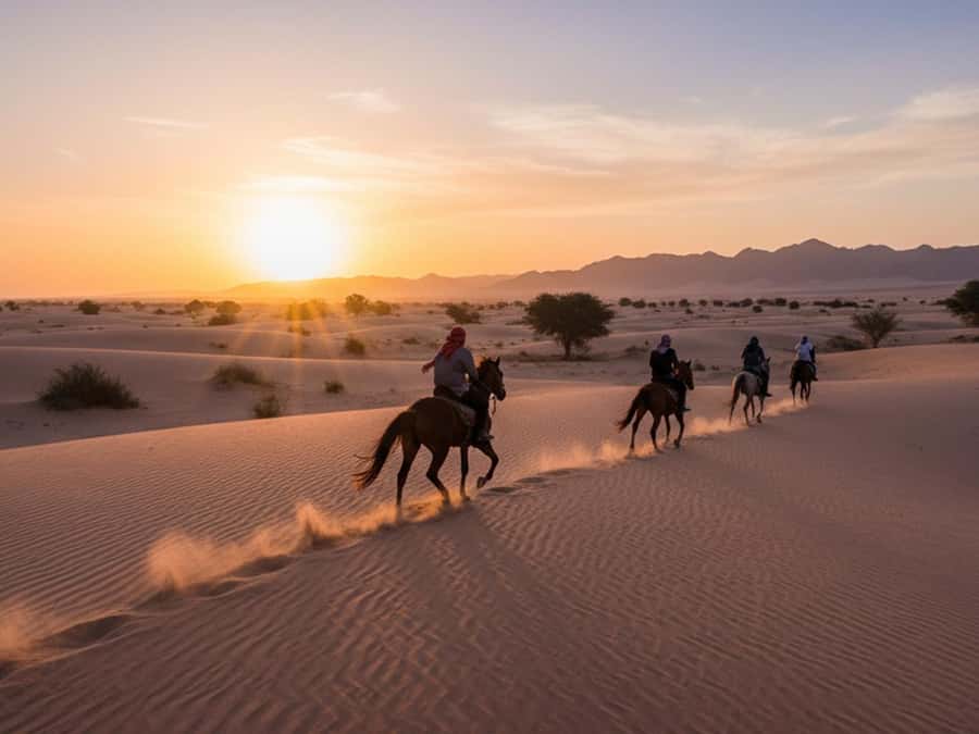Hurghada: Arabian Desert and Sea Horseback Adventure - Getting picked up and arriving at the stables without stress