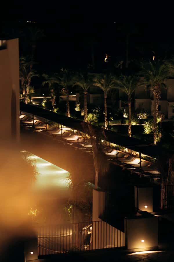 Hurghada: Arabian Nights Under Stars - Entering Serry Beach Resort Rooftop: the Bedouin Stage You Eat On