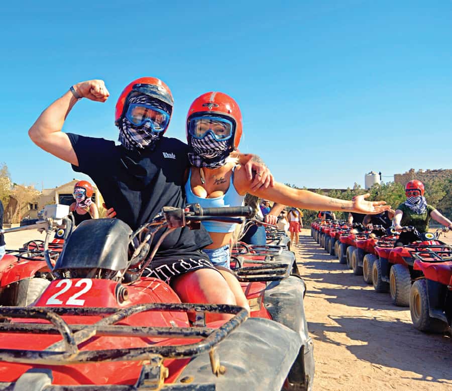 Hurghada: Desert Quad, Bedouin Village, and Camel Ride Tour - From Hurghada to the desert, and how smooth it feels