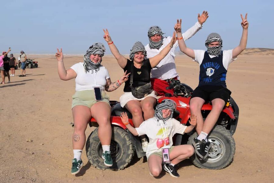 Hurghada: Desert Quad Bike and Buggy Adventure with Transfer - Picking Your Option in Hurghada: Quad and Buggy, From Morning to Stars