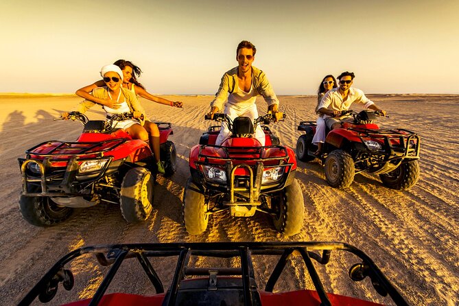 Hurghada Desert Safari Experience, ATV Quad, Camel Ride & Dinner - Spider car drive, the bumpy bonus you should choose wisely