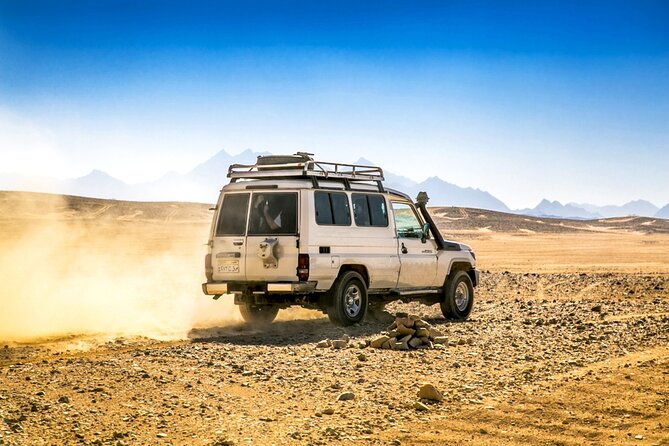 Hurghada Desert Safari Experience, ATV Quad, Camel Ride & Dinner - Bedouin hamlet visit, tea, flatbread, camel ride, and a guide like Houssam