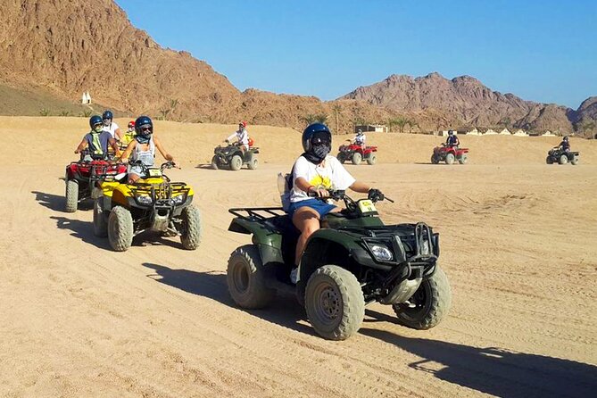 Hurghada Desert Safari Experience, ATV Quad, Camel Ride & Dinner - Price and extras, is $21 good value?