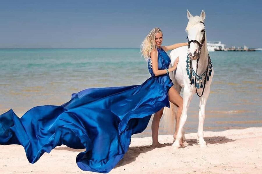 Hurghada: Desert & Sea Horse Riding with + 360° Photos - Desert trails through Hurghada’s open country