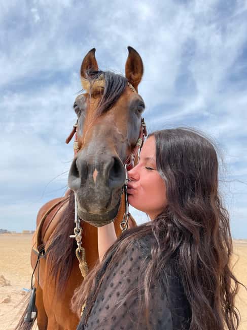 Hurghada: Desert & Sea Horse Riding with + 360° Photos - Red Sea riding at sunset: the part you will remember