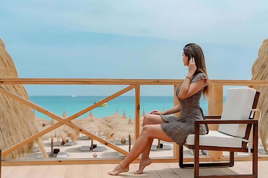 Hurghada:Eden Island Full-Day Trip with Water sports & Lunch - Parasailing mention: what to confirm