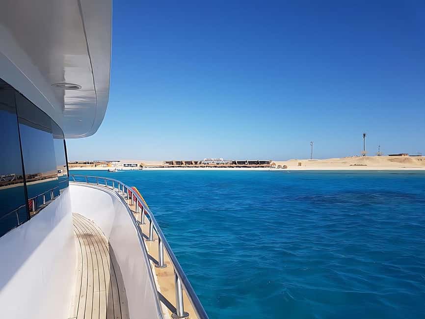 Hurghada:Eden Island Full-Day Trip with Water sports & Lunch - Guide Sherif and the family-friendly touch