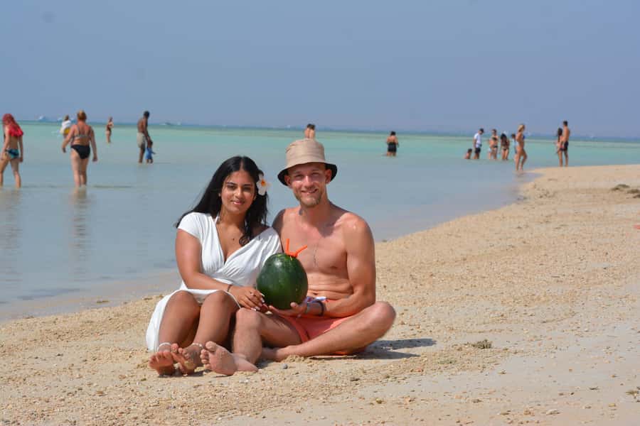Hurghada: Elegance Yacht Cruise To Orange bay Island W lunch - Pickup, marina, and the first briefing that sets the tone