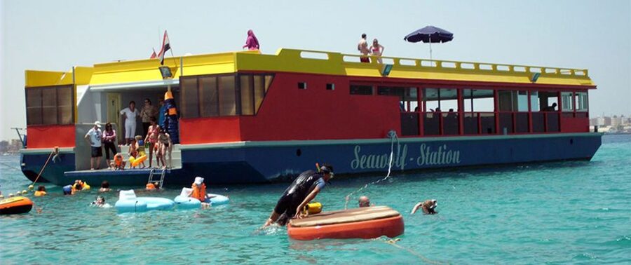 Hurghada: Empire Submarine Boat Trip with Snorkel and Drinks - Hurghada Red Sea views from a semi-submarine, then real snorkeling