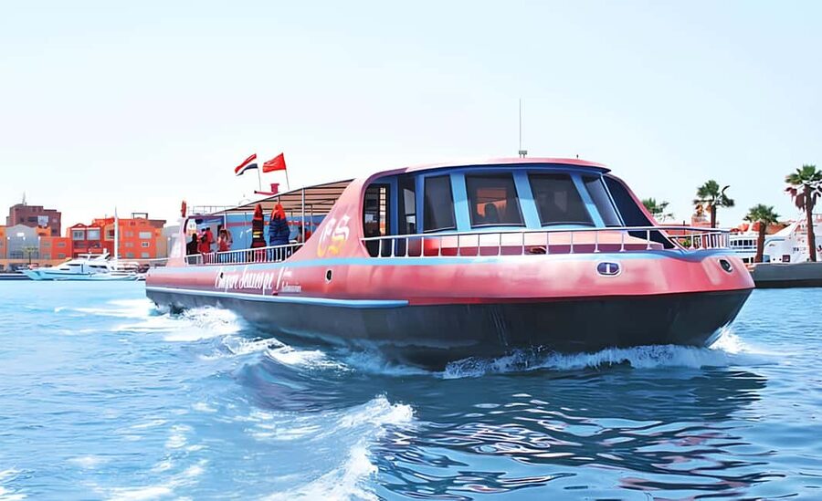 Hurghada: Empire Submarine Boat Trip with Snorkel and Drinks - On the water time breakdown: cruise, underwater viewing, then snorkeling