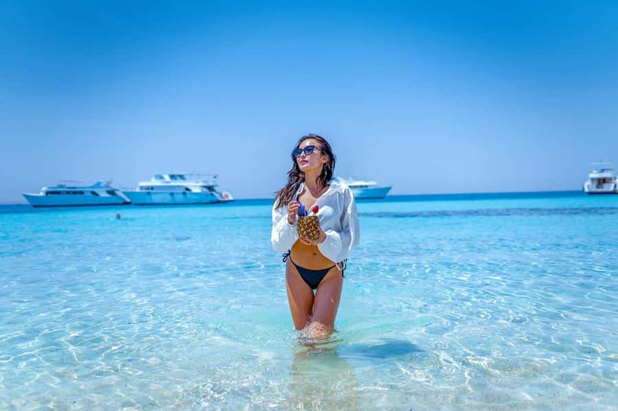 Hurghada: Giftun Island Orange Bay Speedboat Cruise & Lunch - Snorkeling in Giftun Islands National Park: what you’re likely to see