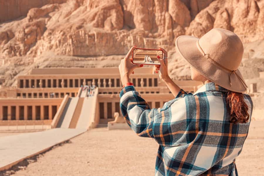 Hurghada: Luxor Hot Air Balloon Ride and Day Tour With Meals - Valley of the Kings: seeing three royal tombs with the right pacing