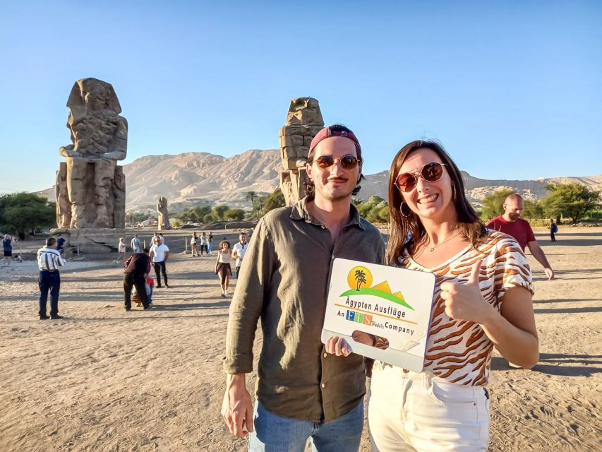 Hurghada: Luxor Valley of the Kings & Tutankhamun Tomb Trip - Colossi of Memnon: Two Statues, One Quick Moment Worth Taking Seriously