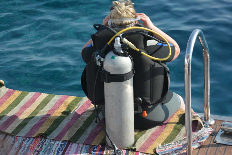 Hurghada: Luxury Orange Bay w/Snorkeling, Massage and Diving - Dolphins, turtles, and the camera guy angle