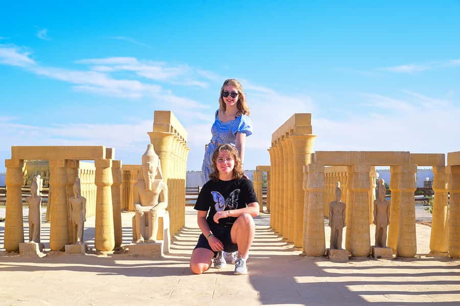Hurghada: Mini Egypt Park Entry Ticket, Tour, and Transfers - 55 miniatures, close enough to feel real