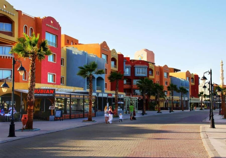 Hurghada: Morning or Sunset Sights Guided Tour with Shopping - Great Mosque and Santa Maria church, what to notice