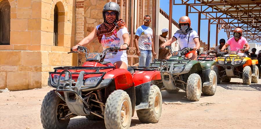 Hurghada: Morning Quad Bike Tour, Camel Ride and Transfer - Sunrise Option: Bedouin Breakfast and Cooler Desert Time