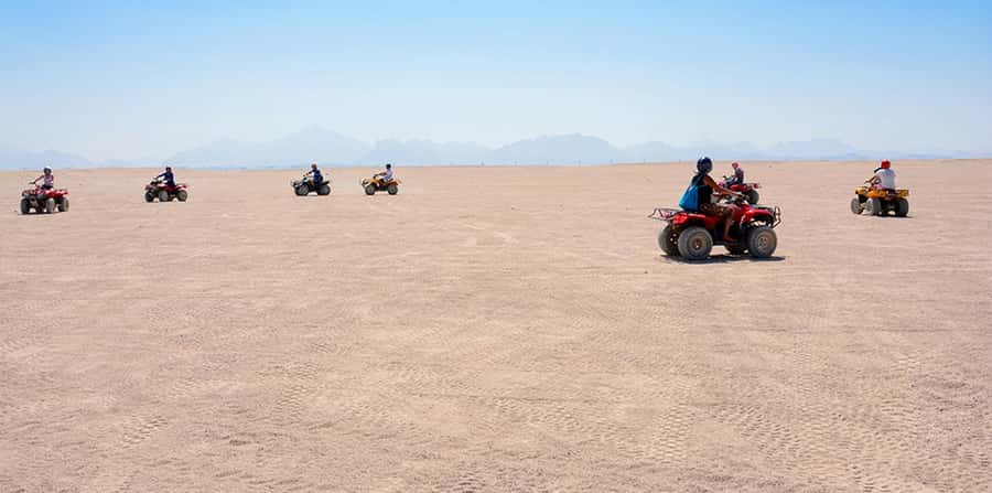 Hurghada: Morning Quad Bike Tour, Camel Ride and Transfer - Entering the Desert: How the Quad Ride Usually Feels