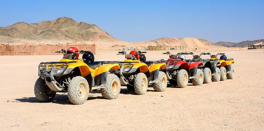 Hurghada: Morning Quad Bike Tour, Camel Ride and Transfer - Bedouin-Style Camp Break Before Dinner or Stars