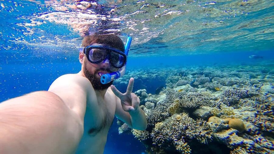 Hurghada: Orange Bay Day Trip with Water Sports and Lunch - The Snorkeling Plan: Two Reef Stops and Help for Non-Swimmers