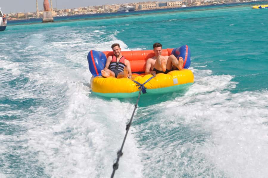 Hurghada: Orange & Giftun Island Cruise with Massage & Lunch - Pickup and timing: how the 510 minutes really feel