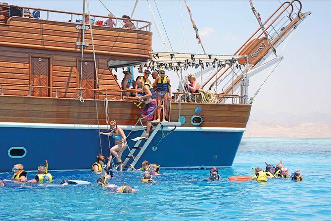 Hurghada Pirates sailing boat to Orange bay & Buffet Lunch - A pirate-style ship that makes the cruise feel like an event