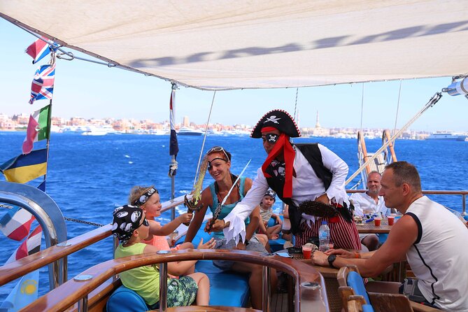 Hurghada Pirates sailing boat to Orange bay & Buffet Lunch - Price and value: is $78.11 per person fair?