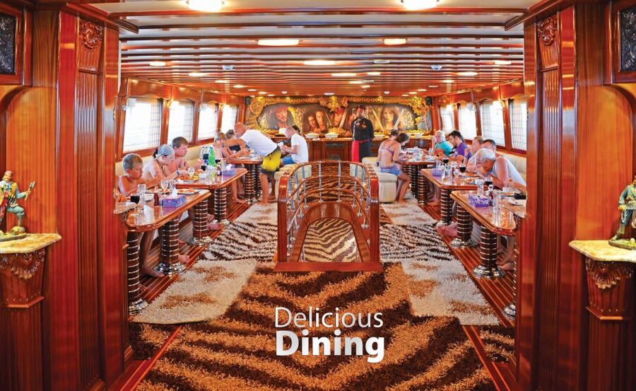 Hurghada: Pirates Sailing Boat to Orange Bay with Transfers - Kids animation and the pirate theme: where it shines and where it may fall short