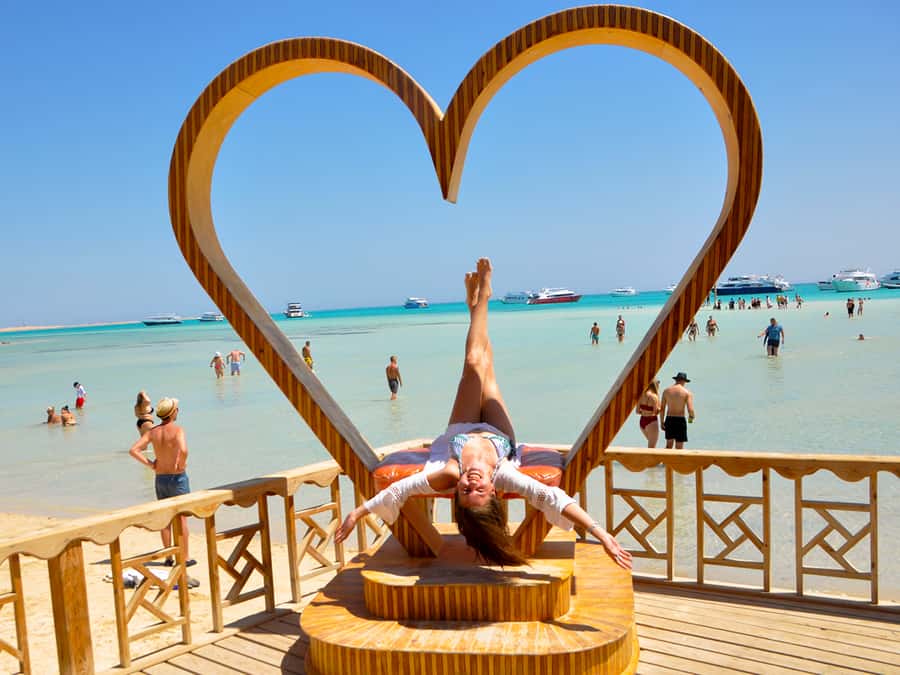 Hurghada: Premium Orange Island Cruise with Lunch & Transfer - Reef snorkeling stops with gear, life vests, and tight guidance