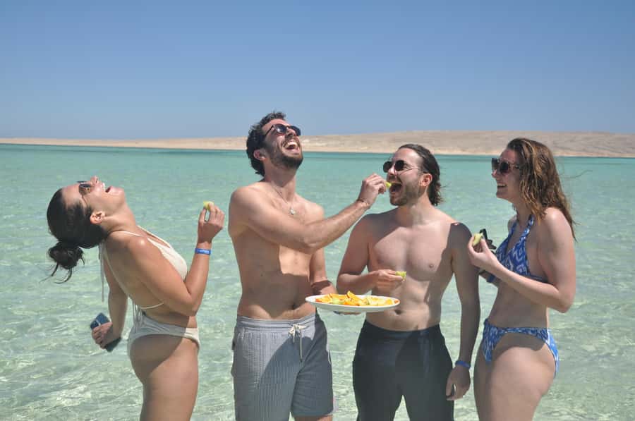 Hurghada: Private Speedboat Adventure with Snacks & Pick-up - Snorkeling stops: reefs, coral life, and what to watch for
