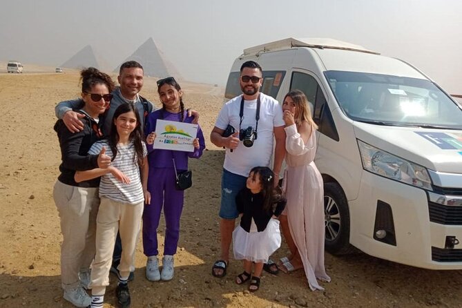 Hurghada Pyramids & Museum Small Group Tour by Van - At the Giza Plateau, How the Guide Gets You Through Cheops, Chephren, Mykerinus, and the Sphinx