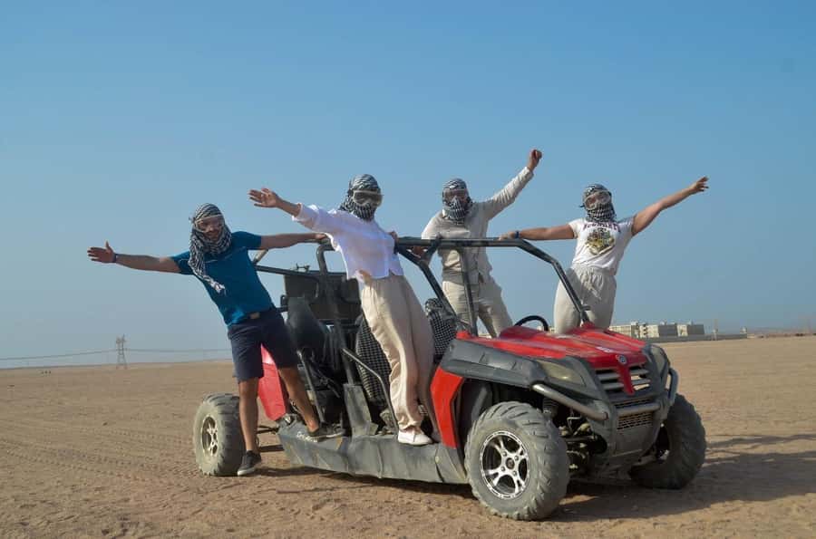 Hurghada: Quad Bike, Buggy, and Camel Ride & Bedouin Village - Getting Started in Hurghada: Pickup, Briefing, and a Real Safety Start