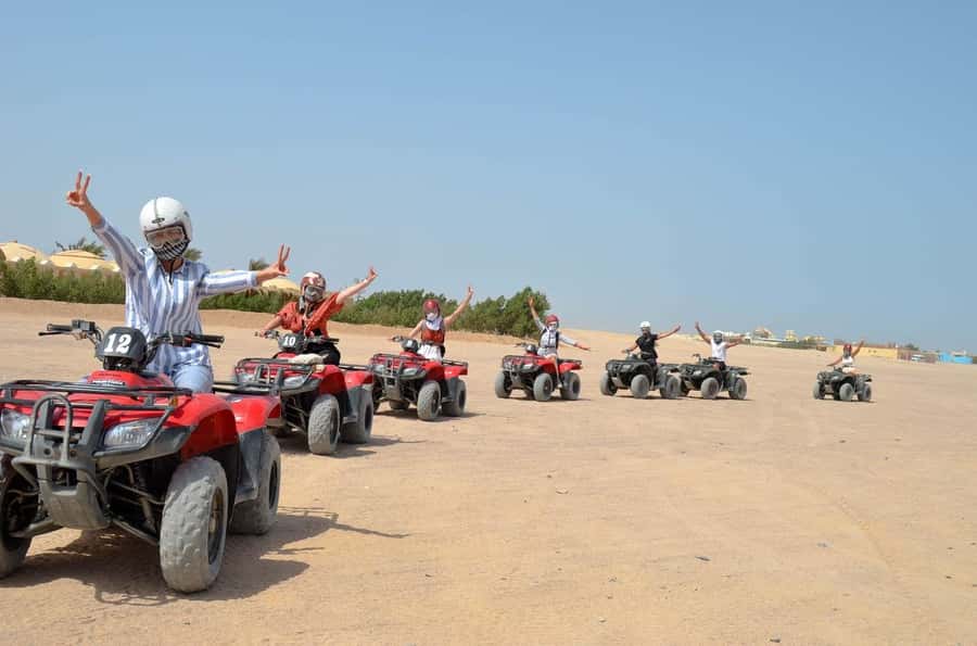 Hurghada: Quad Bike, Buggy, and Camel Ride & Bedouin Village - Buggy Driving for About 15 Minutes: Fun, Different, and Easy to Coordinate