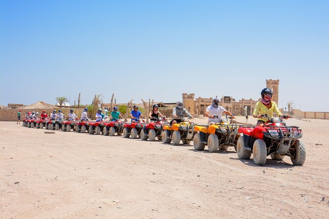 Hurghada Quad Bike Experience - From hotel pickup to Safari Sahara, the day starts fast