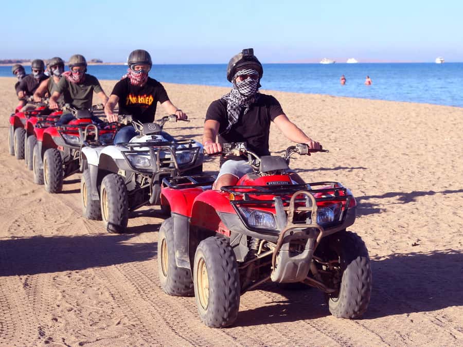 Hurghada: Quad Bike Tour of the Desert and Red Sea - Safety Briefing and the Driving Test: Quick, Not Scary
