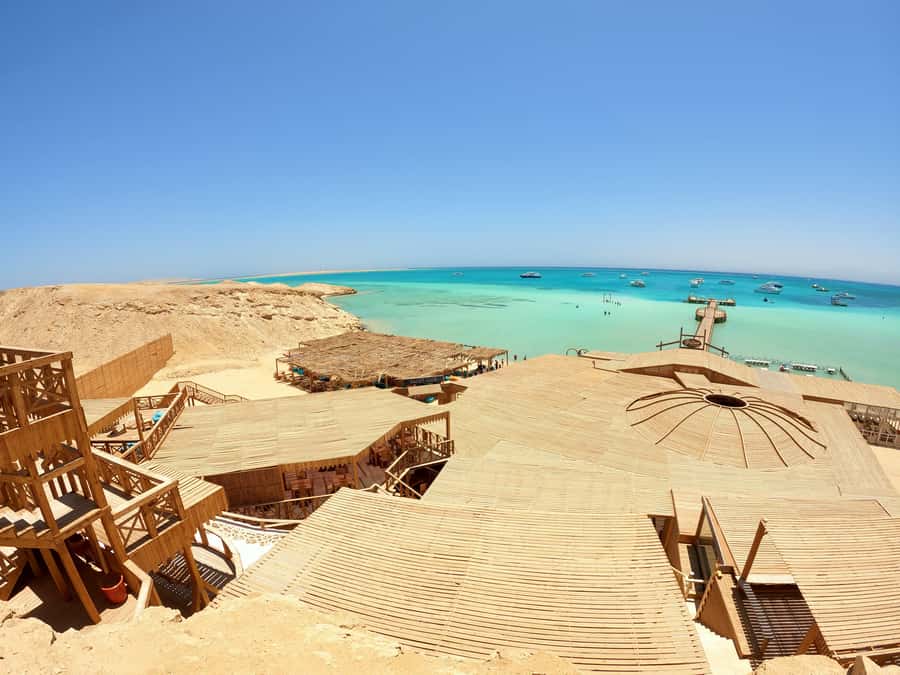 Hurghada: Royal Orange Bay with Massage, Snorkeling & Lunch - Orange Bay Island (75 Minutes): White Sand Time With a Clock