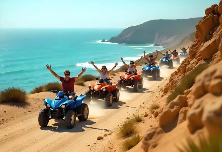Hurghada: Sea and Mountains Quad or Buggy Family Tour - Quad Biking Toward the Desert and Makadi Bay