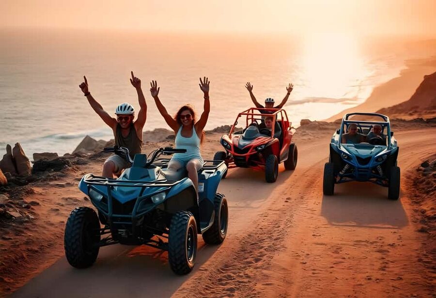 Hurghada: Sea and Mountains Quad or Buggy Family Tour - The Morning Flow, Pickup to Safety Briefing