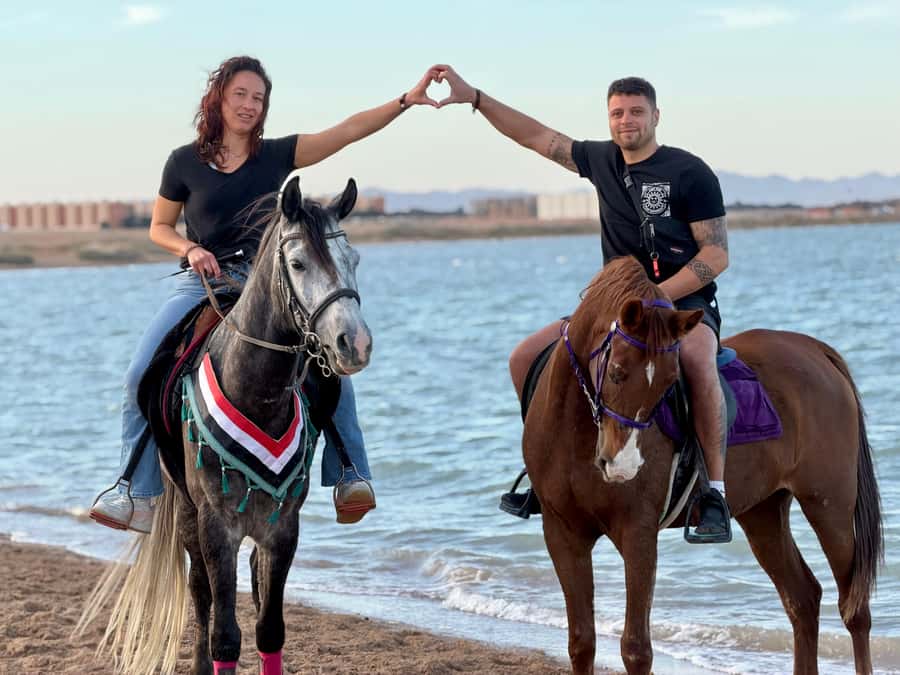 Hurghada: Sea & Desert Horse Riding tour/w Swimming&Transfer - How Guides Choose Horses and Keep You Safe (Even If You’re Nervous)