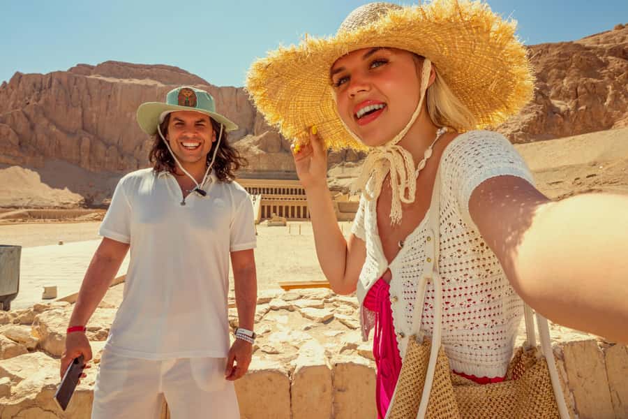 Hurghada: Small-Group Luxor Day Tour & Sunrise Balloon Ride - Valley of the Kings: tomb visits that feel specific, not generic