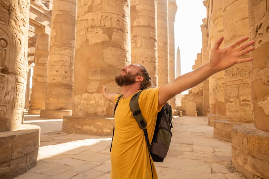 Hurghada: Small-Group Luxor Highlights & Balloon Day Tour - Tea in Luxor, then your 45 to 60 minute balloon ride
