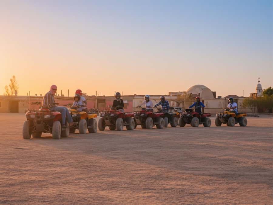 Hurghada: Sunrise Quad Bike, Camel and Oriental Breakfast - Getting there smoothly: transfers, meet point, and travel time by resort